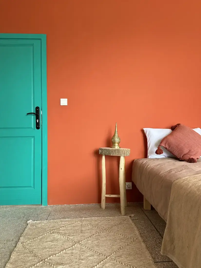 Terracotta Room with warm earth-toned walls