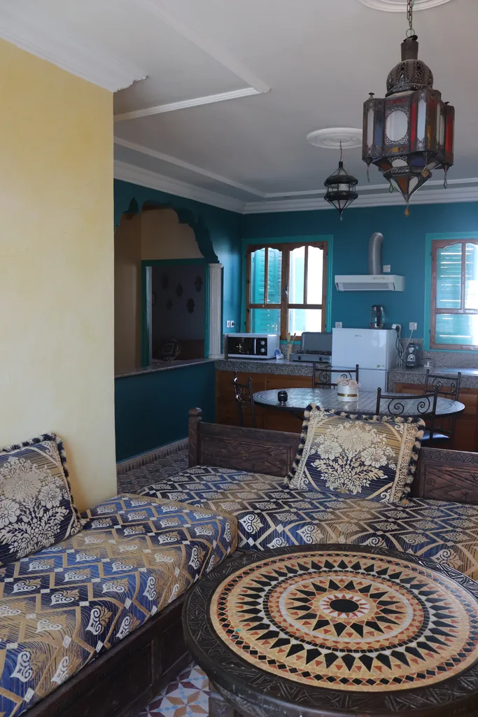 Lounge and open kitchen