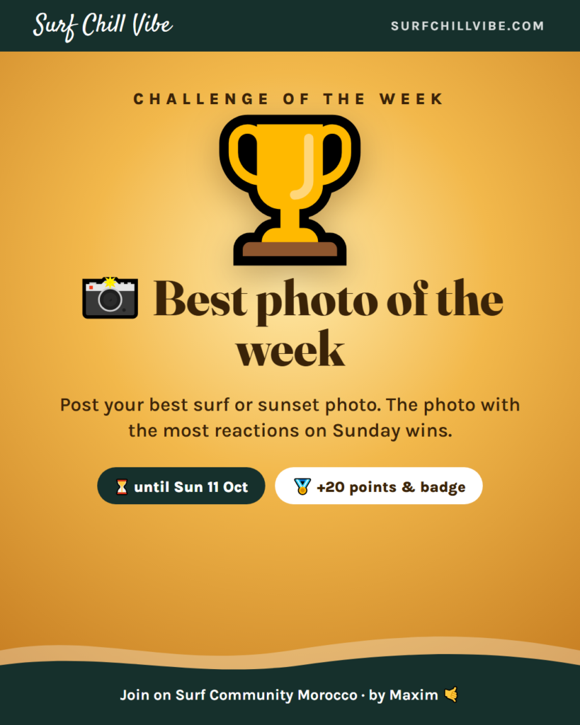 🏆 Challenge: Best photo of the week