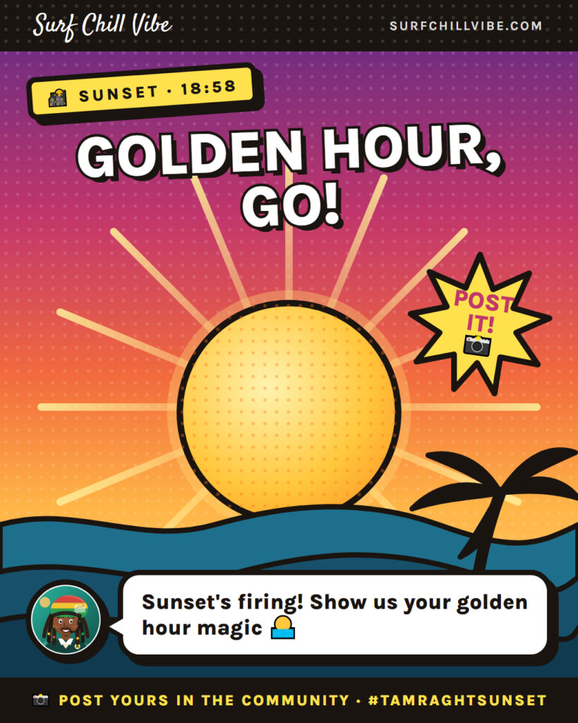 🌇 Golden hour, go!