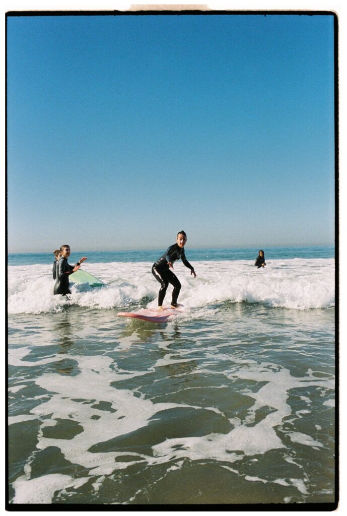 Clase de surf en Tamraght